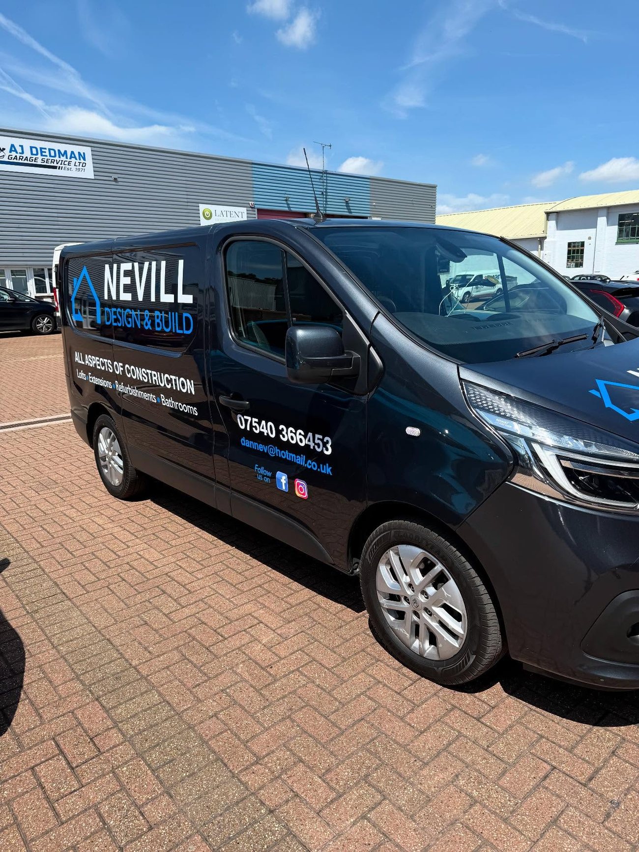 Nevill Construction Ltd van